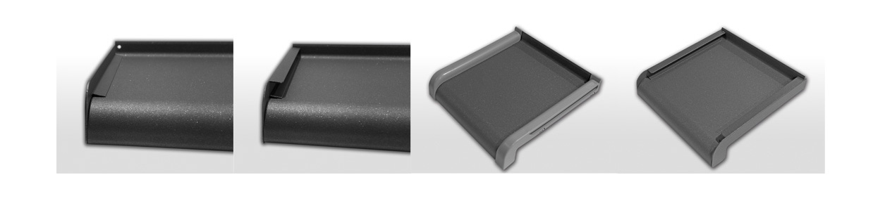 Parapety aluminiowe
